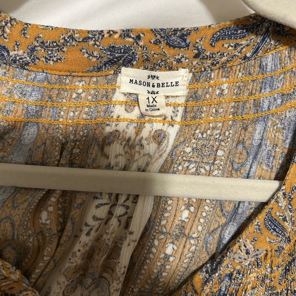 Mustard Yellow Tassel Detail Top - Picture 16 of 16